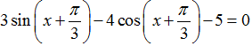 Điều kiện để phương trình bậc nhất đối với sinx và cosx có nghiệm - Toán lớp 11