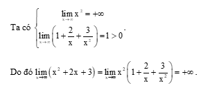 Giới hạn của hàm số tại một điểm và tại vô cực (cách giải + bài tập