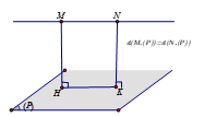 Khoảng cách từ một điểm tới một đường thẳng, mặt phẳng lớp 11 (bài tập + lời giải)