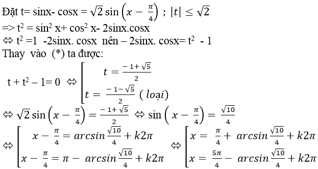 Cách giải phương trình lượng giác bằng cách đưa về dạng tích cực hay - Toán lớp 11
