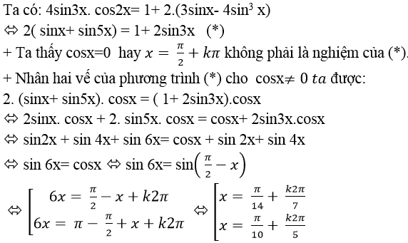 Cách giải Phương trình lượng giác không mẫu mực cực hay - Toán lớp 11