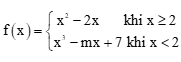 Tìm điều kiện của tham số m để hàm số liên tục lớp 11 (bài tập + lời giải)