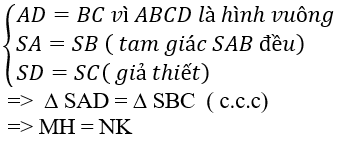 Tìm thiết diện của hình chóp cắt bởi mặt phẳng chứa đường thẳng song song với đường thẳng khác - Toán lớp 11