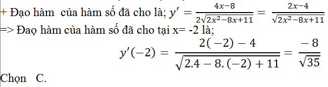 Cách tính đạo hàm tại 1 điểm hay, chi tiết - Toán lớp 11