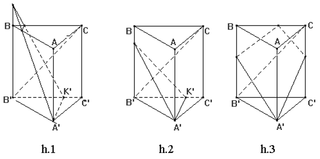 Cách xác định thiết diện chứa một đường thẳng và vuông góc với một mặt phẳng - Toán lớp 11