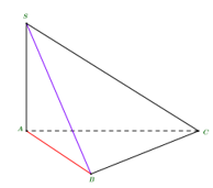 Xác định và tính góc giữa đường thẳng và mặt phẳng lớp 11 (bài tập + lời giải)