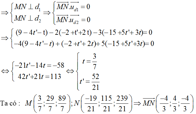 Bài tập Viết phương trình đường thẳng trong đề thi Đại học có lời giải (19 dạng - phần 2)