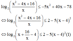 Các dạng bài tập bất phương trình lôgarit và cách giải