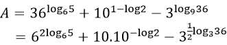 Bài tập Rút gọn biểu thức chứa logarit cực hay - Toán lớp 12