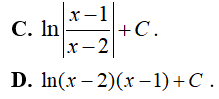 Phương pháp tính nguyên hàm của các hàm số cơ bản cực hay - Toán lớp 12