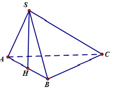 Phương pháp tính thể tích hình chóp có mặt bên vuông góc với đáy