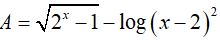 Cách tìm điều kiện để biểu thức logarit xác định hay nhất - Toán lớp 12