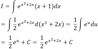 Tìm nguyên hàm của hàm số mũ, logarit bằng phương pháp đổi biến số cực hay - Toán lớp 12