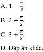 Tính tích phân hàm lượng giác bằng phương pháp tích phân từng phần - Toán lớp 12