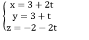 Viết phương trình đường thẳng đi qua 1 điểm và cắt hai đường thẳng - Toán lớp 12