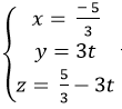 Viết phương trình đường thẳng là hình chiếu của đường thẳng lên mặt phẳng - Toán lớp 12