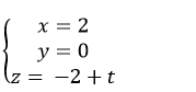 Viết phương trình đường thẳng song song với đường thẳng và cắt 2 đường thẳng - Toán lớp 12