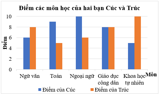 Lập bảng thống kê, vẽ và hoàn thiện biểu đồ cột kép lớp 6 (bài tập + lời giải)