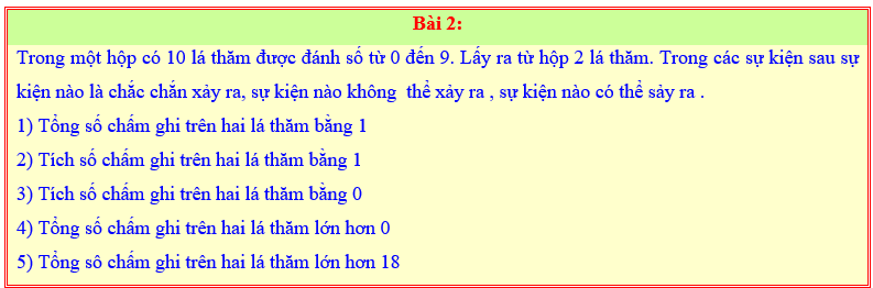 Chuyên đề Một số yếu tố xác suất lớp 6 (Chân trời sáng tạo)