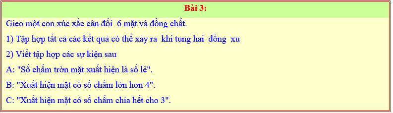 Chuyên đề Một số yếu tố xác suất lớp 6 (Chân trời sáng tạo)