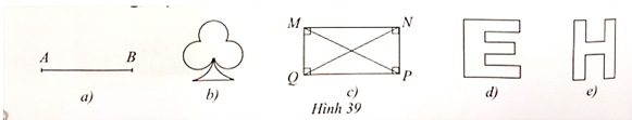 Nhận biết tính đối xứng trong tự nhiên lớp 6 (bài tập + lời giải)