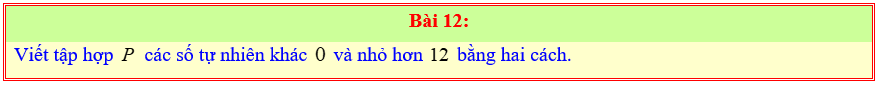 Chuyên đề Số tự nhiên lớp 6 (Cánh diều)