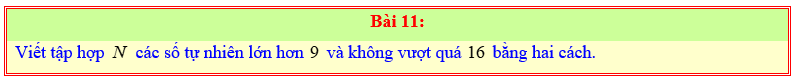 Chuyên đề Số tự nhiên lớp 6 (Chân trời sáng tạo)