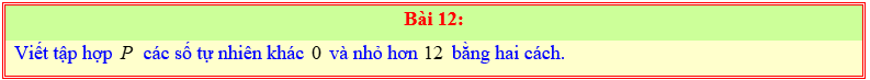 Chuyên đề Số tự nhiên lớp 6 (Chân trời sáng tạo)