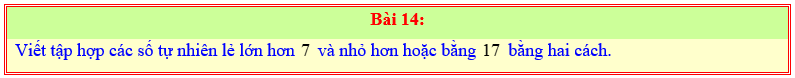 Chuyên đề Số tự nhiên lớp 6 (Chân trời sáng tạo)