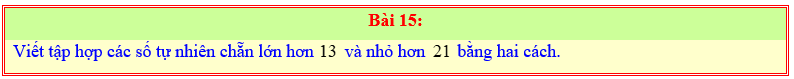 Chuyên đề Số tự nhiên lớp 6 (Chân trời sáng tạo)