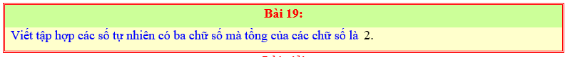 Chuyên đề Tập hợp các số tự nhiên lớp 6 (Kết nối tri thức)