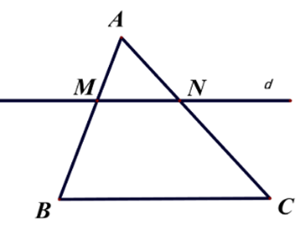 Định lí Thalès trong tam giác lớp 8 (bài tập + lời giải)