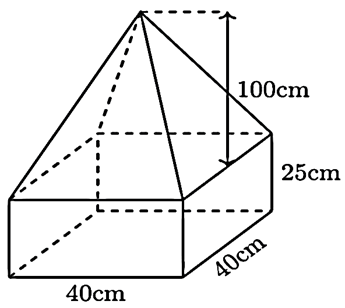 Bài toán thực tế về thể tích, diện tích xung quanh lớp 8 (bài tập + lời giải)