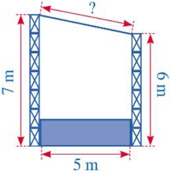 Các Bài toán thực tế về vận dụng định lí Pythagore lớp 8 (bài tập + lời giải)