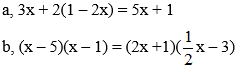 Cách giải phương trình đưa được về dạng ax + b = 0 cực hay, có đáp án | Toán lớp 8
