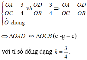 Chứng minh hai tam giác đồng dạng – trường hợp đồng dạng thứ hai (C–G–C)