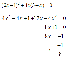Giải phương trình bằng cách sử dụng hằng đẳng thức cực hay - Toán lớp 8