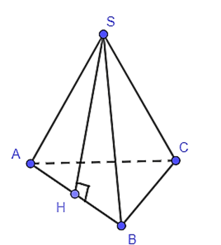 Tính diện tích xung quanh và thể tích của hình chóp tam giác đều lớp 8 (bài tập + lời giải)