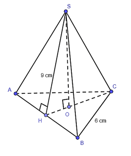 Tính diện tích xung quanh và thể tích của hình chóp tam giác đều lớp 8 (bài tập + lời giải)