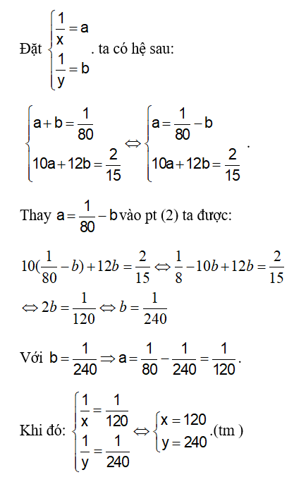 Phương pháp giải bài toán bằng cách lập hệ phương trình siêu hay, chi tiết | Toán lớp 9