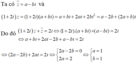 Trắc nghiệm Cộng, trừ và nhân số phức có đáp án năm 2023