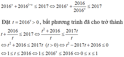 Trắc nghiệm Bất phương trình mũ và bất phương trình lôgarit có đáp án năm 2023 (phần 2)