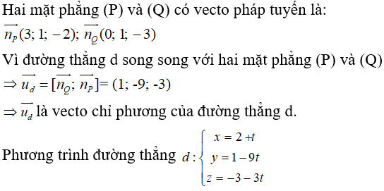 Trắc nghiệm Đề kiểm tra Chương 3 Hình học 12 có đáp án năm 2023