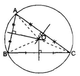 Trắc nghiệm Tính chất ba đường trung trực của tam giác - Bài tập Toán lớp 7 chọn lọc có đáp án, lời giải chi tiết