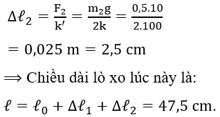 Trắc nghiệm Lực đàn hồi của lò xo - Định luật húc có đáp án năm 2021