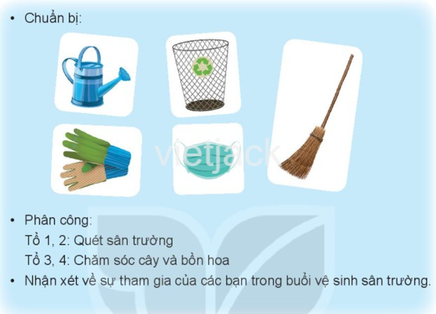 Bài 9: Giữ vệ sinh trường học