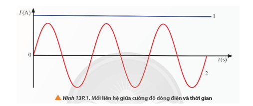 Dựa vào Hình 13P.1, hãy cho biết đường nào là đường biểu diễn sự phụ thuộc