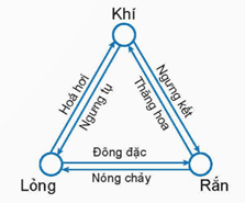 Lý thuyết Vật Lí 12 Bài 1: Cấu trúc của chất. Sự chuyển thể | Kết nối tri thức