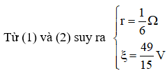 Bài tập Định luật Ôm cho toàn mạch và cách giải