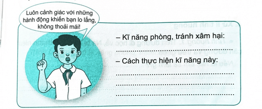 Vở bài tập Đạo đức lớp 5 Bài 11: Em chủ động phòng, tránh xâm hại | Chân trời sáng tạo